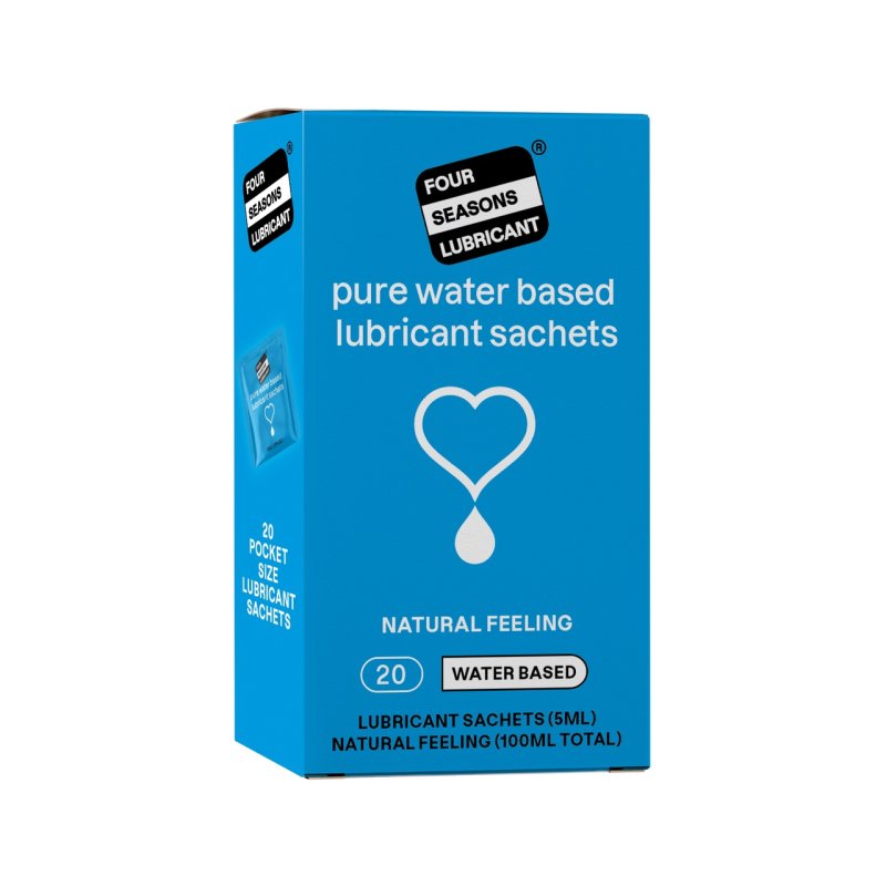 Four Seasons Water Based 20 Pc Sachets 5ml Four Seasons