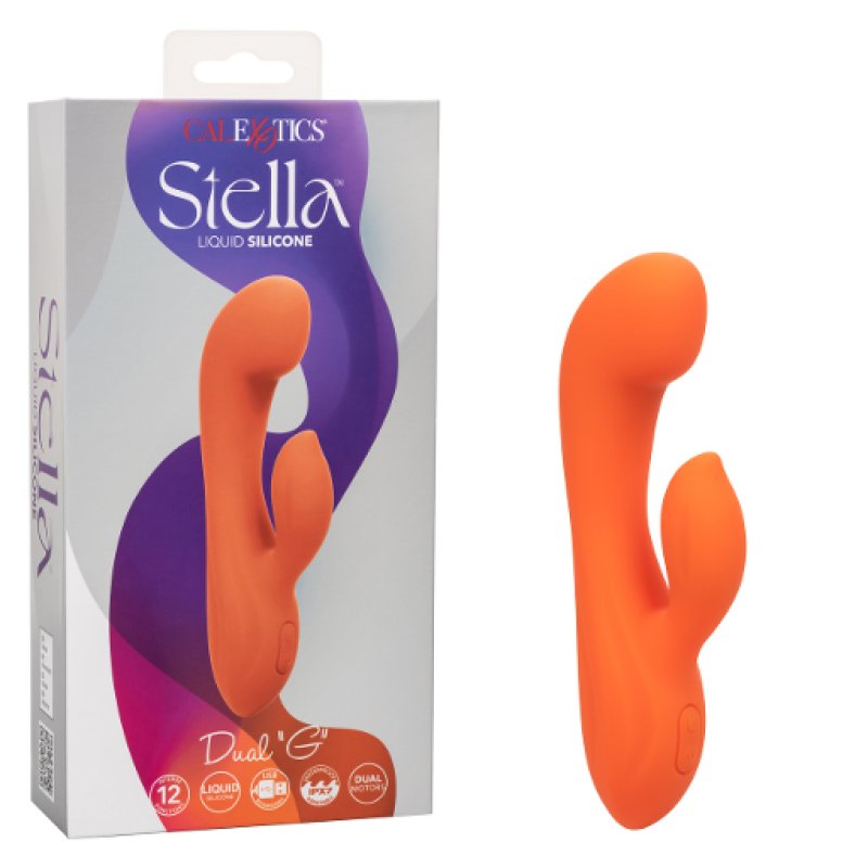 CalExotics Stella Liquid Silicone Dual G Vibrator - ClubX Australia