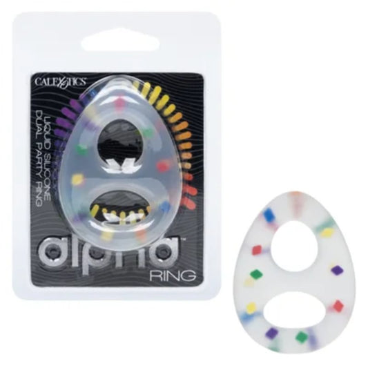 Alpha Liquid Silicone Dual Party Ring Calexotics