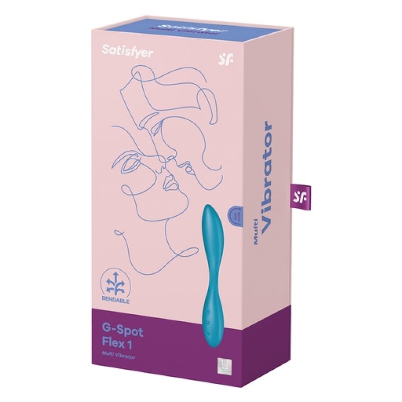Satisfyer G-Spot Flex 1 Vibrator- Blue Satisfyer