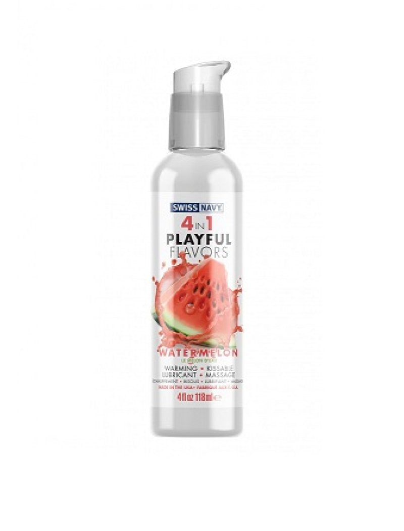 Swiss Navy 4 in 1 Playful Flavors 118ml swiss navy