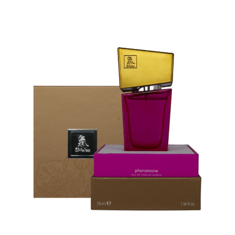 Shiatsu Pheromone Eau De Parfum Women - Pink - Pheromone Fragrance for Women - 50 ml Hot Production
