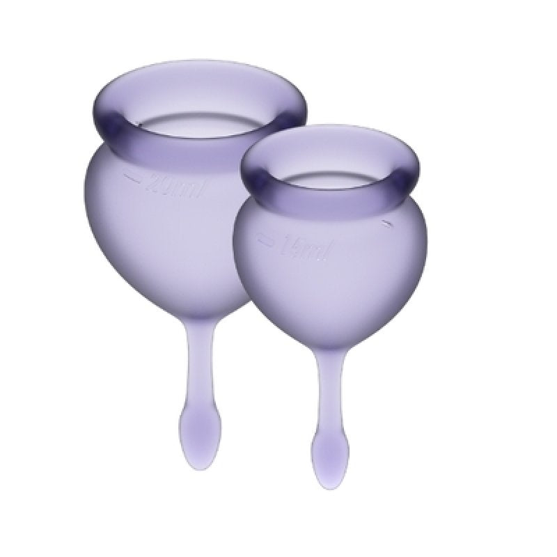 Feel Good Menstrual Cup Lilla 2pcs Satisfyer
