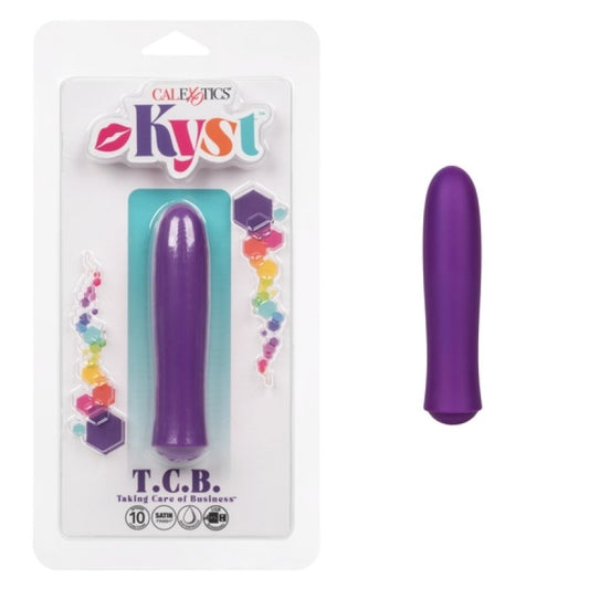Calexotics Kyst T.c.b. “Taking Care of Business” - Purple Vibrator Calexotics