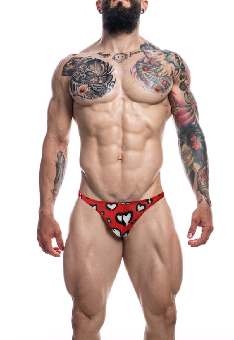 Cut For Men -Brazilianbrief-Hearts-XL Cut For Men