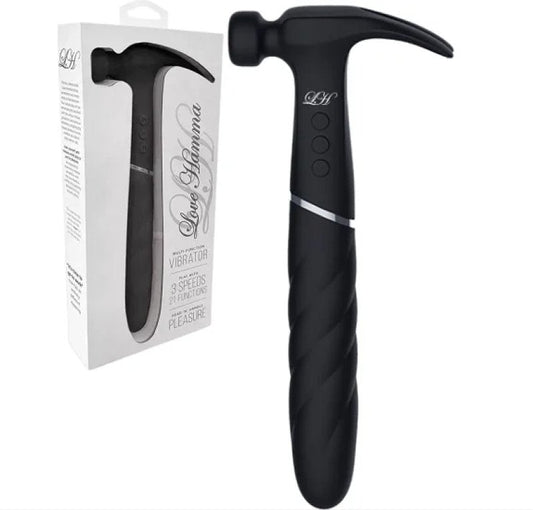 Love Hamma Round Tip - Black Vibrator Dnkm Enterprises