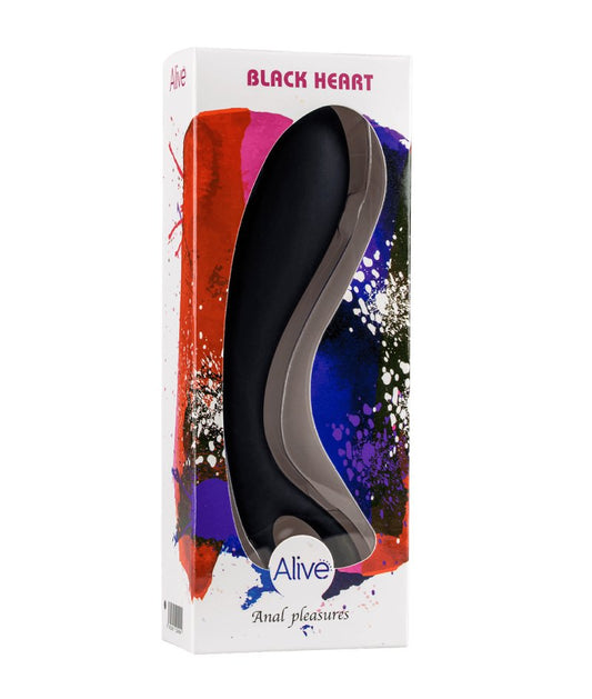 Alive Black Heart Anal Toy Adrien Lastic