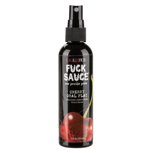 Fuck Sauce Cherry Oral Play 4 fl. oz Edible Treat Calexotics