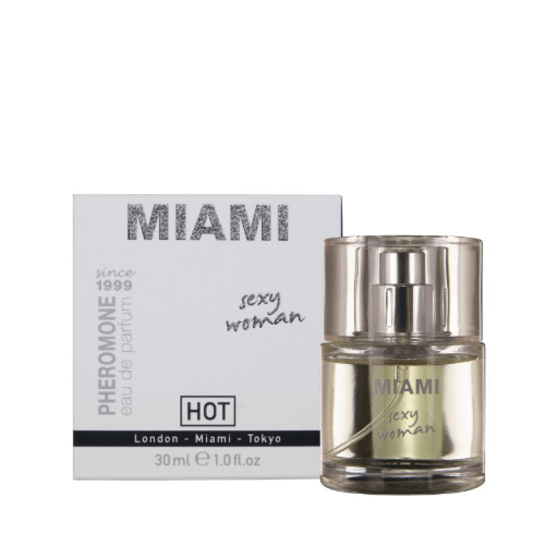 Hot Pheromone Miami - Sexy Woman - Pheromone Perfume for Women - 30 ml Bottle Hot Production