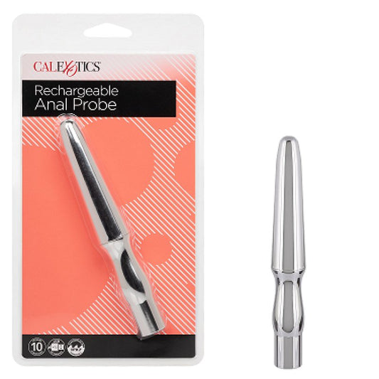 Calexotics Rechargeable Anal Probe - Silver Calexotics