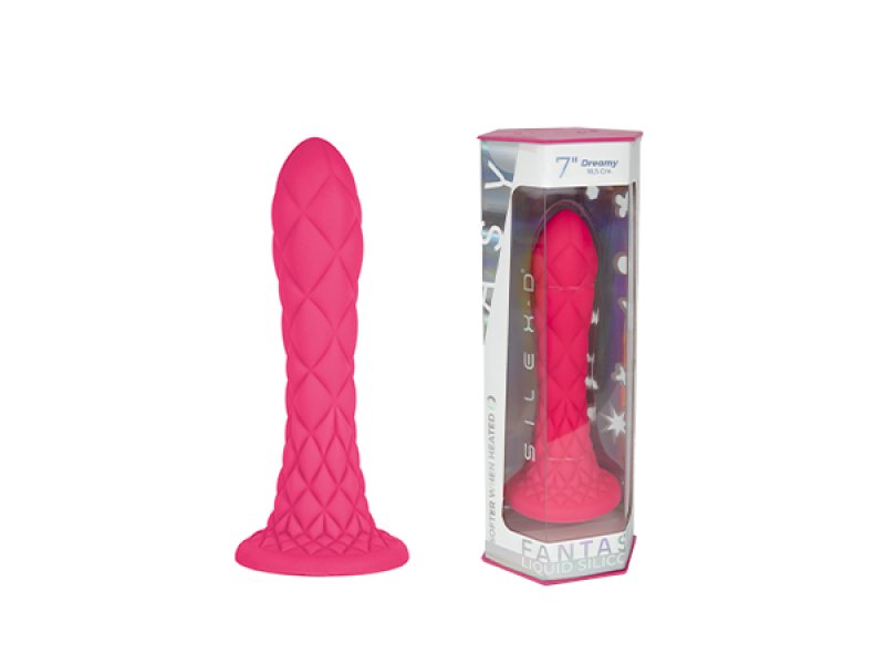 Silexd Dreamy Fantasy Liquid Silicone Dildo Pink - ClubX Australia