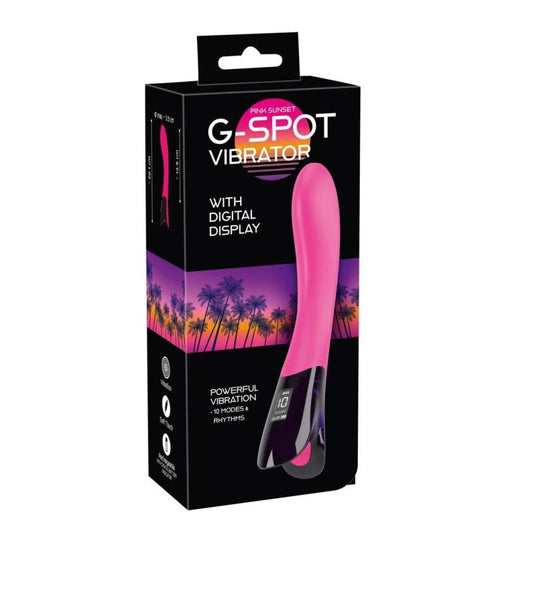 You2Toys Pink Sunset G-spot Vibrator - ClubX Australia