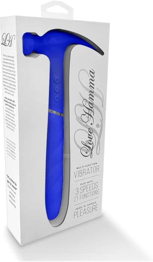 Love Hamma Round Tip - Blue Vibrator Dnkm Enterprises