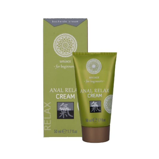 Hot Productions Shiatsu anal relax cream beginners 50ml - ClubX Australia