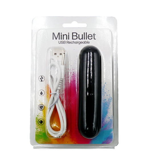 AAPD Silicone Rechargeable Mini Bullet vibrator - ClubX Australia