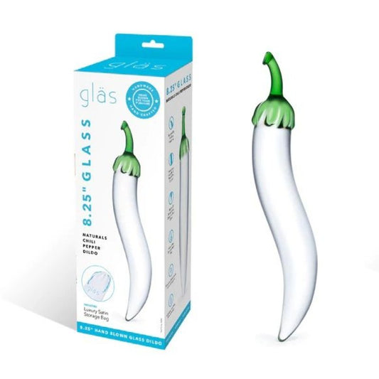 Glas 8.25" Naturals Chili Pepper Dildo Electric Eel, Inc