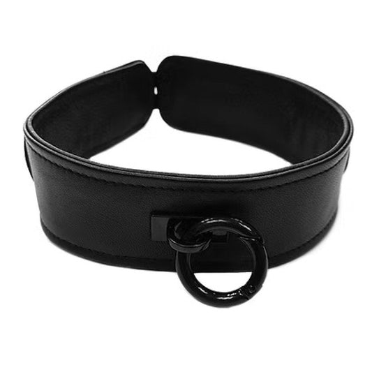 Rouge Leather Collar Black Rouge
