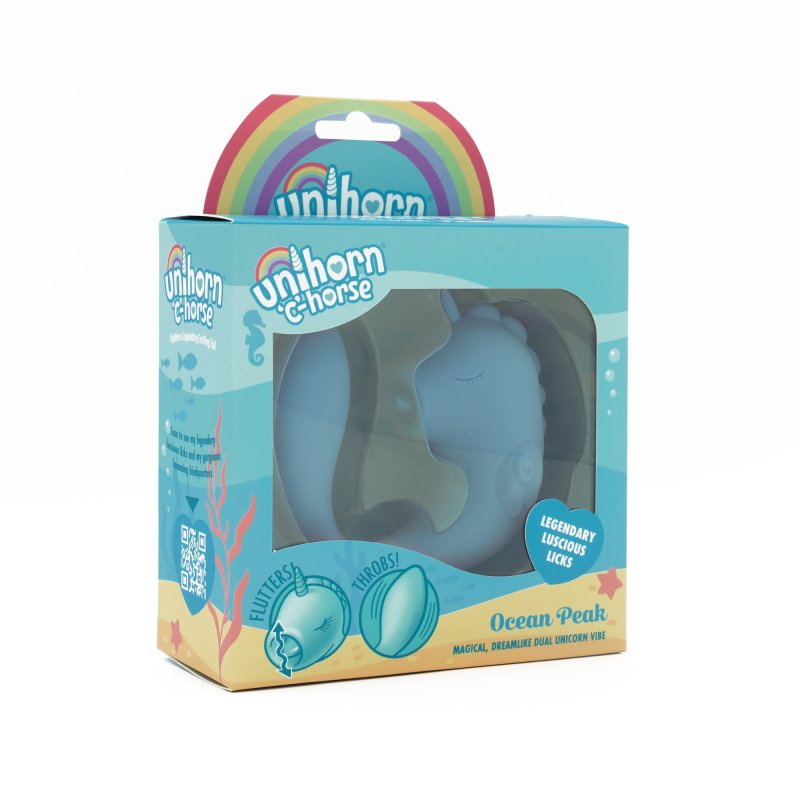 Unihorn - C Horse - Ocean Peak - Ocean Peak USB Rechargeable Dual Unicorn Vibrator Creative Conceptions
