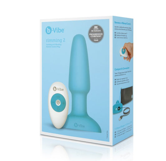 b-Vibe Rimming Plug 2 Teal COTR