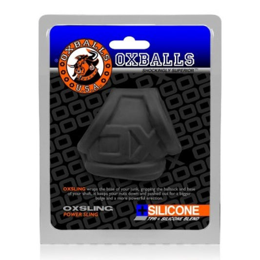 Oxballs Cocksling Fit sling Black Cock Ring OXBalls