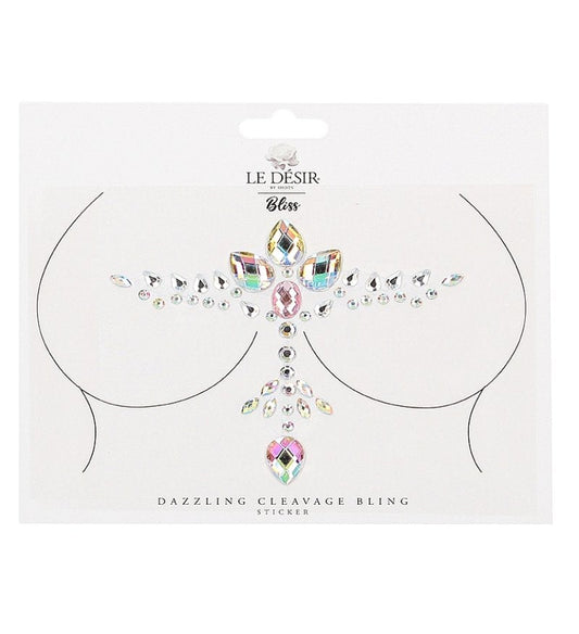 Shots Dazzling Cleavage Bling Sticker Shots