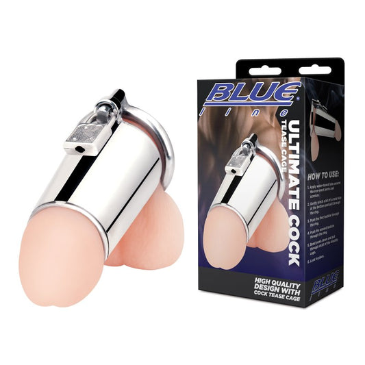 Blue Line Ultimate Cock Tease Cock Cage Cock Ring Electric Eel, Inc