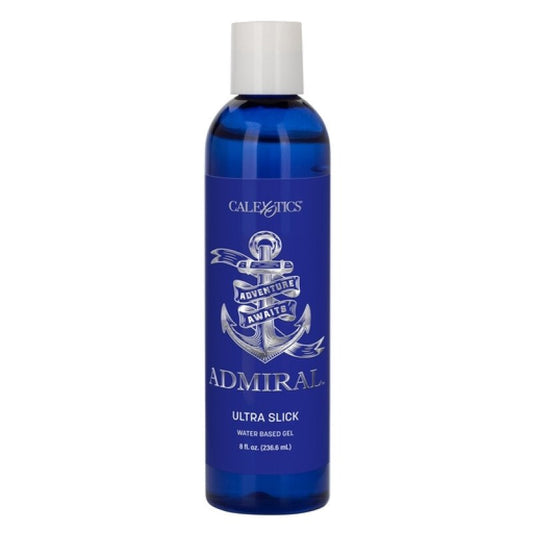 Admiral Ultra Slick Water Based Gel - 8 fl. oz. Calexotics