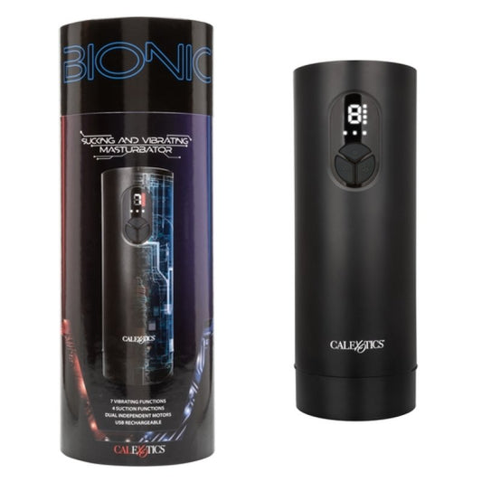 Bionic Sucking and Vibrating Masturbator Calexotics
