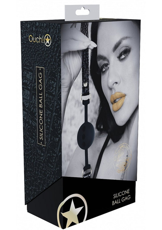 Ouch! Rome Collection - Silicone Ball Gag Shots