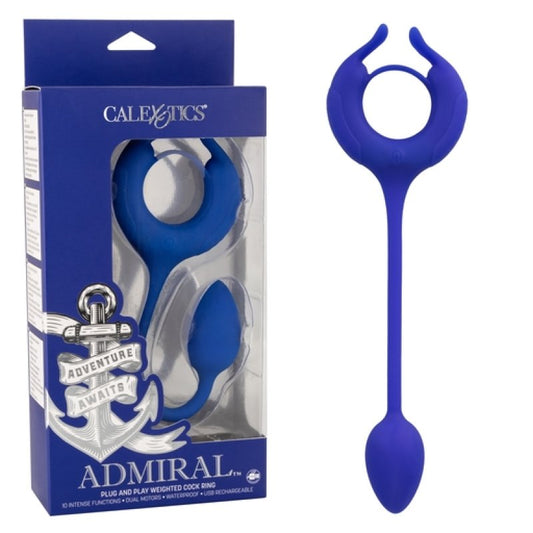Admiral Plug and Play Weighted Cock Ring Calexotics