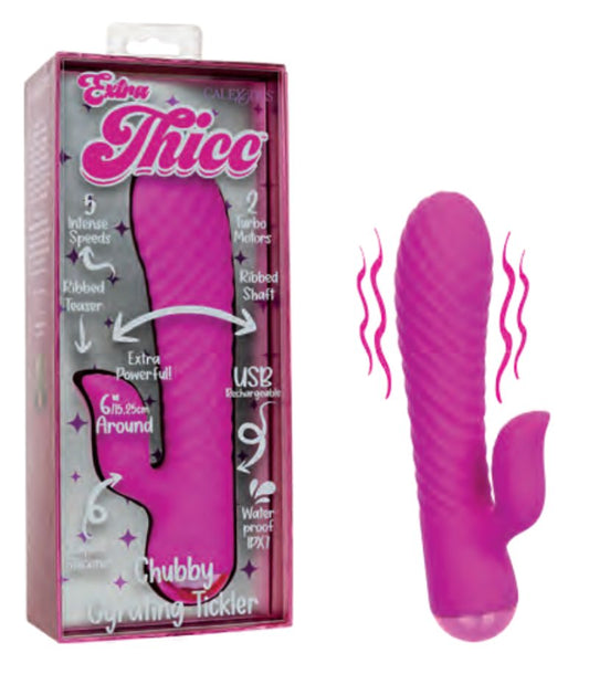 New Products In Stock Extra Thicc Chubby Gyrating Tickler Vibrator Calexotics