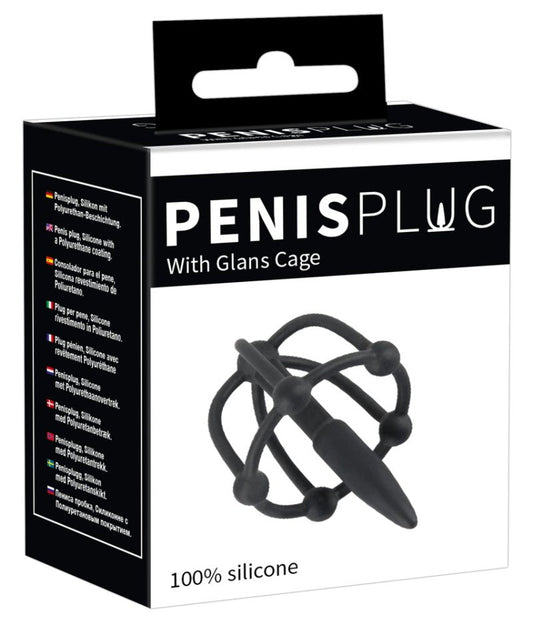 Penis Plug with Glans Cage Orion