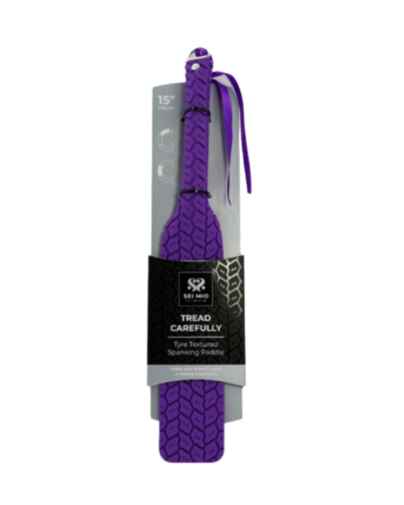 Creative Conceptions Sei Mio Tyre Paddle double-sided vegan waterproof purple - ClubX Australia