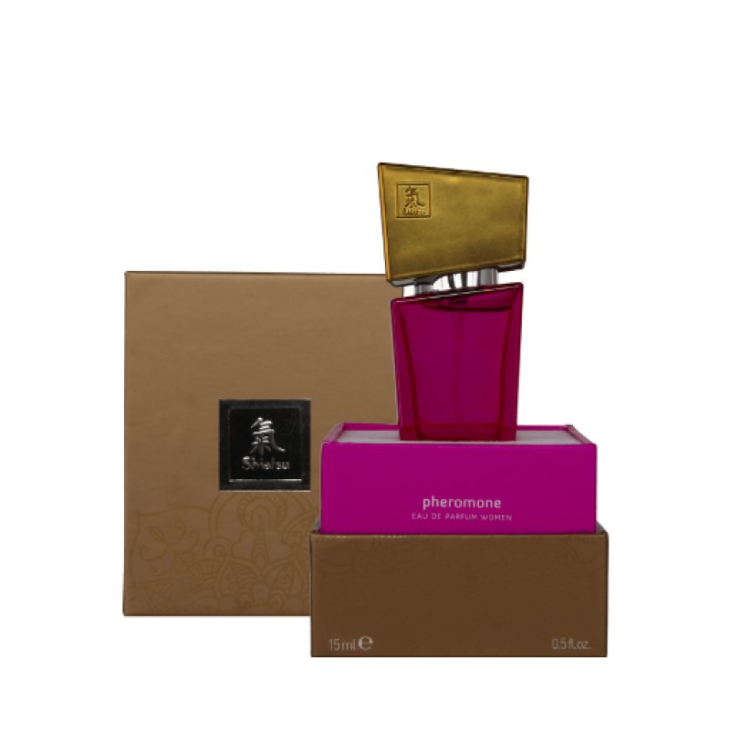 Shiatsu Pheromone Eau De Parfum Women - Pink - Pheromone Fragrance for Women - 15 ml Hot Production