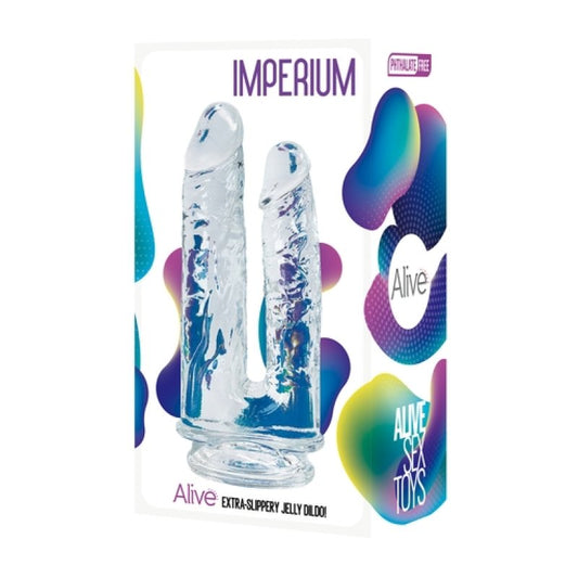 Alive Imperium Jelly Dildo 5" 4" Adrien Lastic