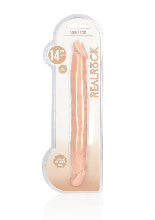 RealRock 14'' Double Dong - Flesh Shots