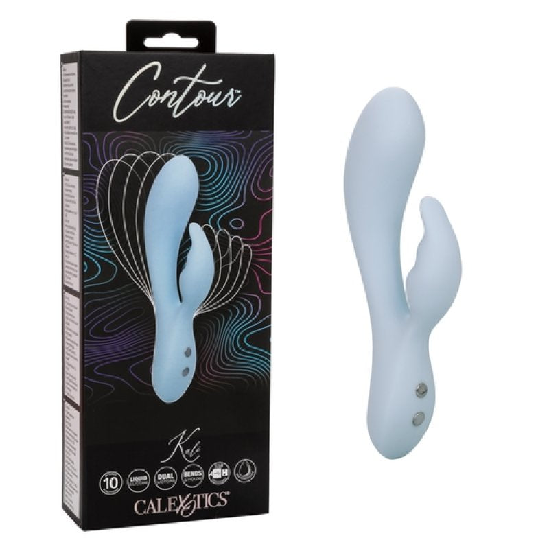 Calexotics Contour Kali rabbit vibrator dual motor G-spot - ClubX Australia