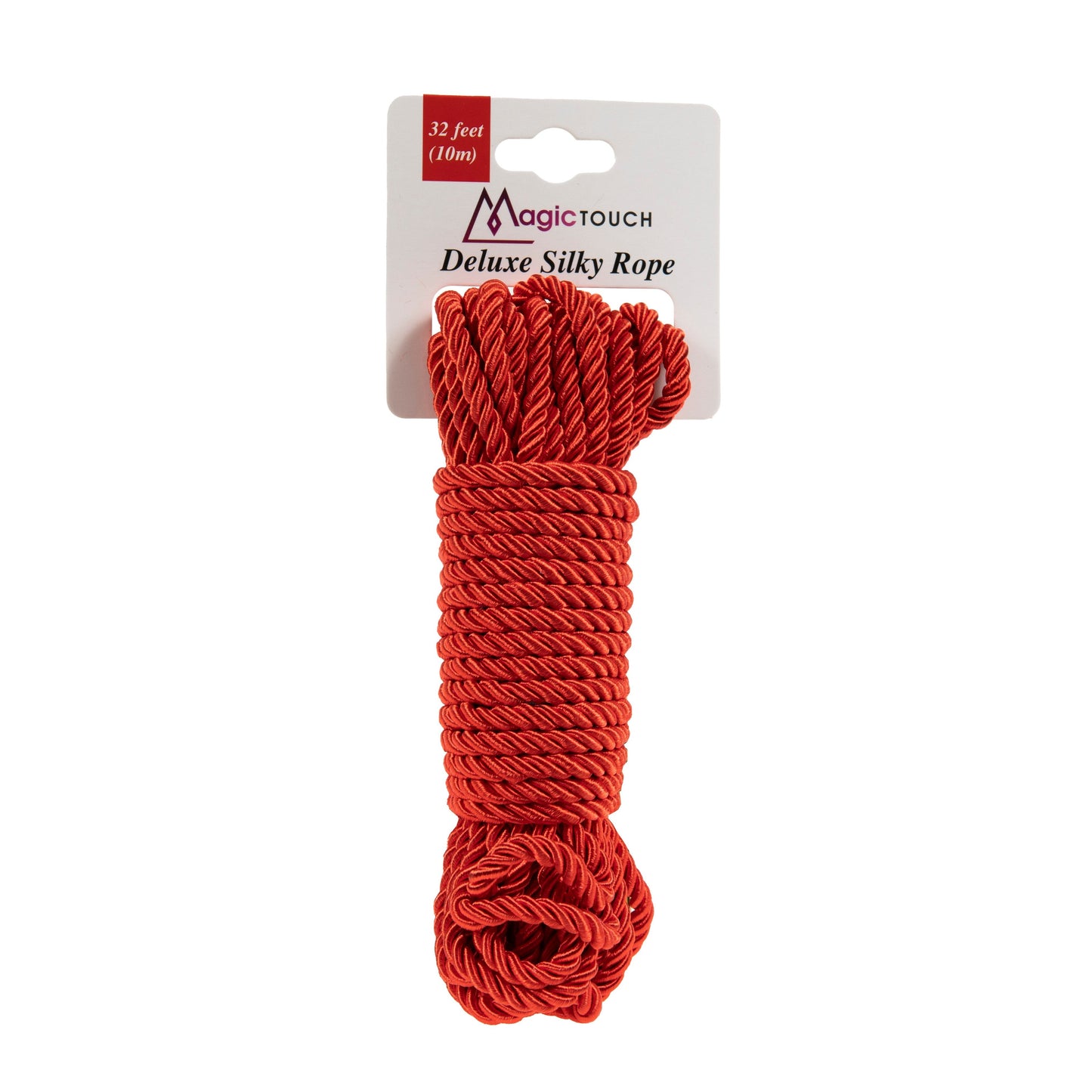 Magic Touch Fetish Bondage Rope Red - Club X