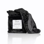 Furlush Splash Blanket Large Black Splash Blanket