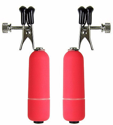 Vibrating Nipple Clamps - Club X