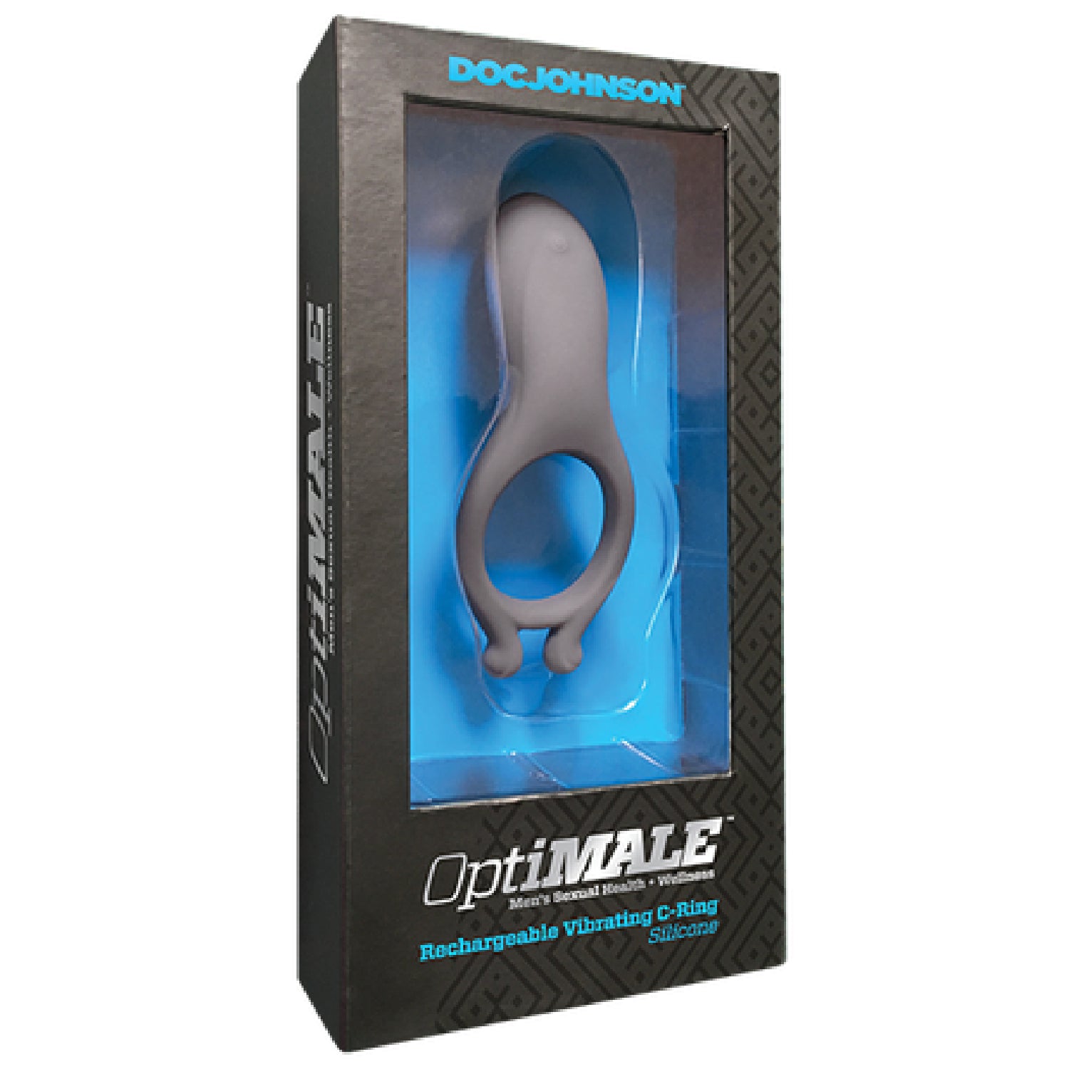 Rechargeable Vibrating C-Ring Slate - Club X
