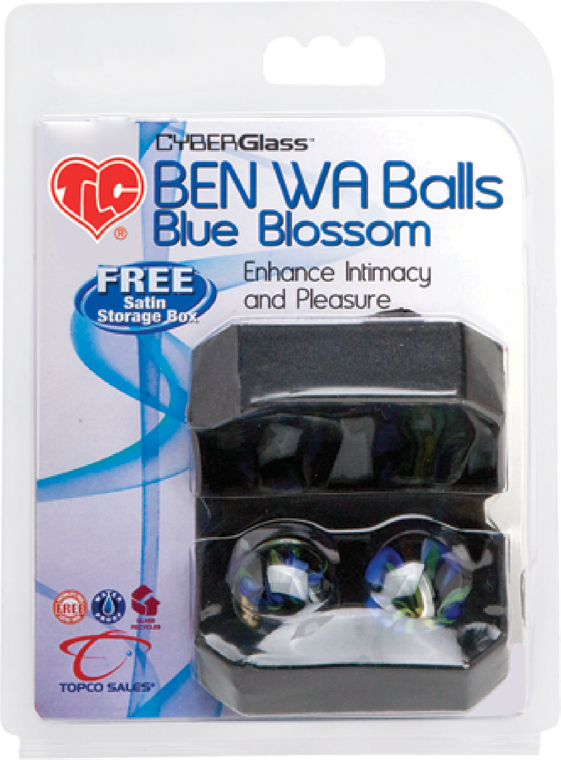 CyberGlass Ben Wa Balls with Storage Unit Default Title - Club X