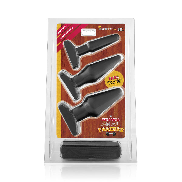 Anal Trainer Kit - Black - Club X