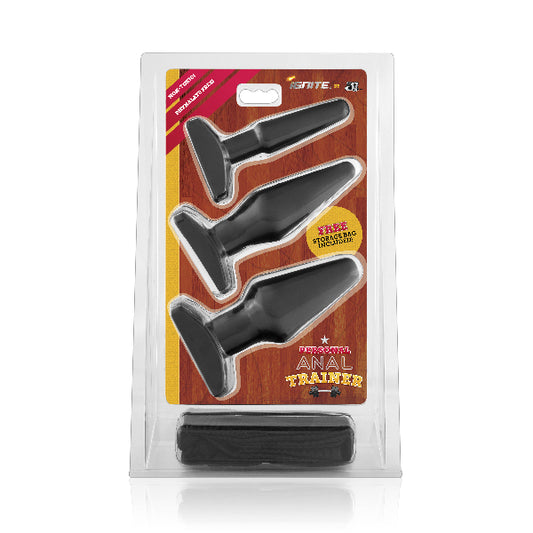 Anal Trainer Kit - Black - ClubX
