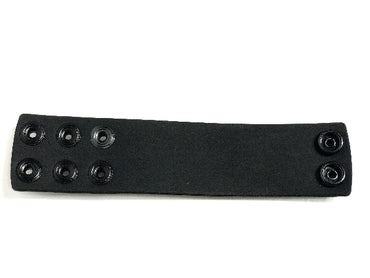 Boneyard 1.5inch Silicone Ball Strap - 3 Snap - Black - Club X