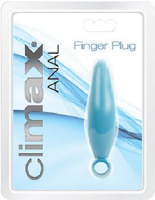 Anal Finger Plug (Deep Blue) Default Title - Club X