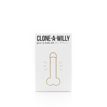 Clone A Willy Plus Balls Kit Light Skin Tone  - Club X