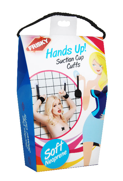 Hands Up! Suction Cup Cuffs  - Club X