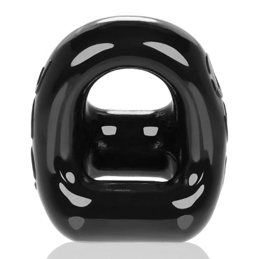 360 Cockring And Ballsling Black - ClubX