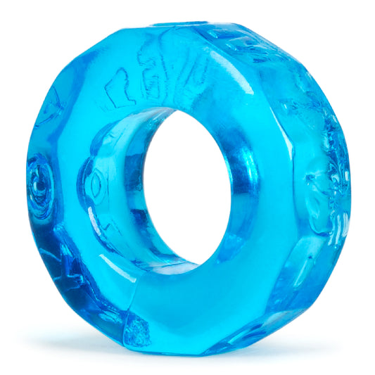 Oxballs Sprocket Cockring Ice Blue - Club X